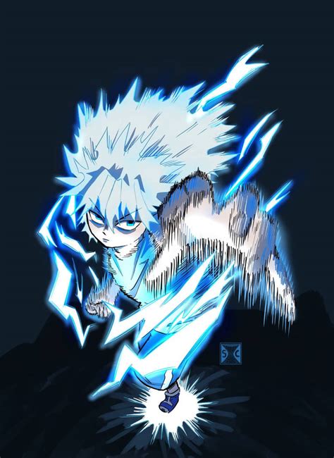 Killua godspeed by Sciencechips on DeviantArt