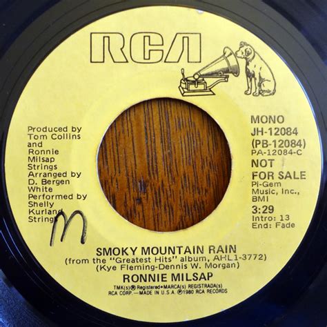 Ronnie Milsap - Smoky Mountain Rain (1980, Vinyl) | Discogs