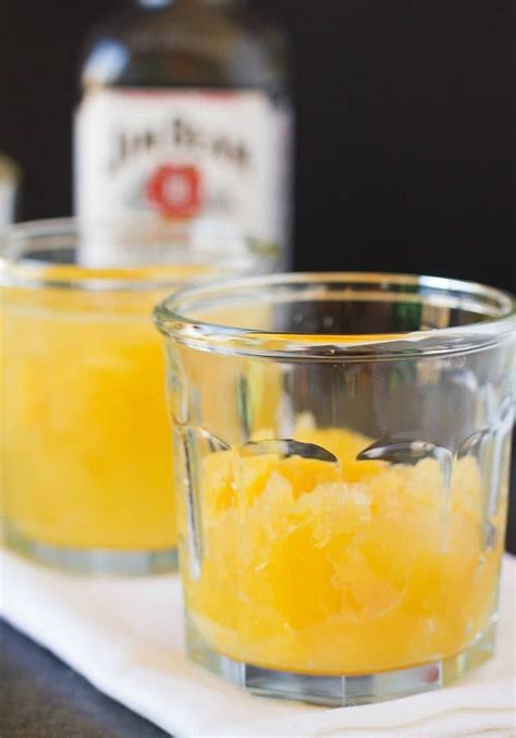 Bourbon Slush Recipe