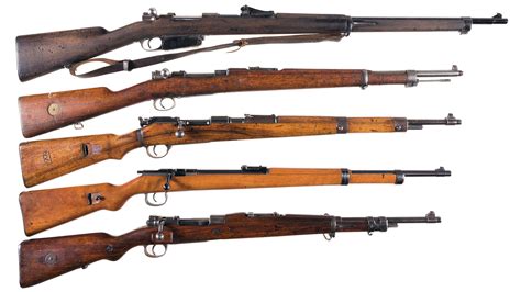 Five Military Bolt Action Rifles | Rock Island Auction