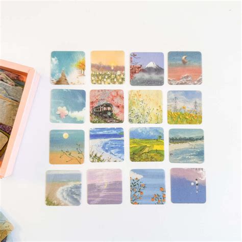 Washi stickers - Oil Paintings – Bubblegumfringe