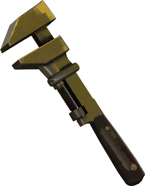 Is there a visual difference between the Golden Wrench and the Australium Wrench? : tf2