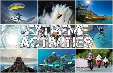 BEST Extreme Sports List 2017 | TOAD Outdoor Activities