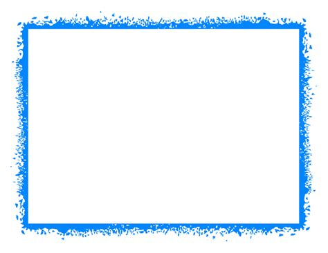 Download Blue Border Frame Hd HQ PNG Image | FreePNGImg