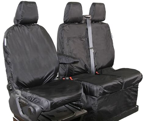 Ford Transit Custom Crew Cab Waterproof Seat Covers Full Set Fronts & – Waterproof Seat Cover Co