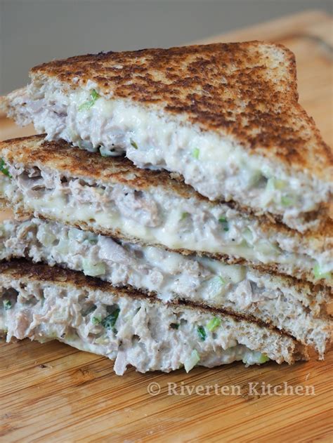 Grilled Tuna Cheese Sandwich - Riverten Kitchen