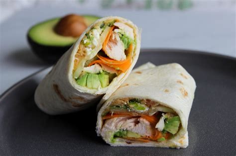 Mediterranean Chicken Wrap with Homemade Hummus – Savory to Sweet