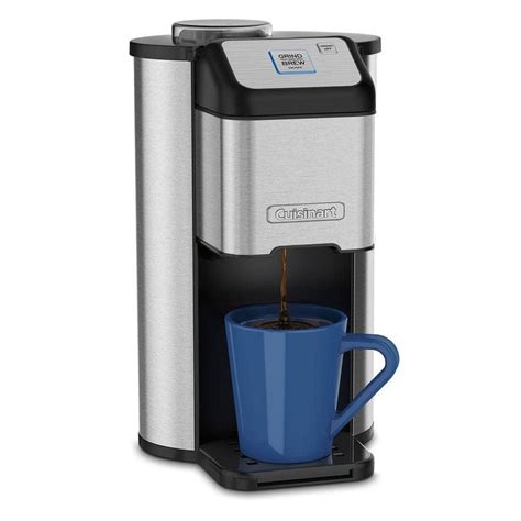 Cuisinart Grind and Brew Single Serve Coffee Maker-DGB-1 - The Home Depot