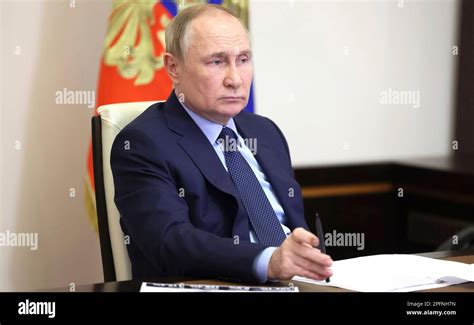 Vladimir PUTIN (President Russia) on March 15th, 2023 in Moscow, single ...