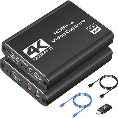 GetUSCart- 4K HDMI Capture Card, Audio Video Capture Card for Streaming ...