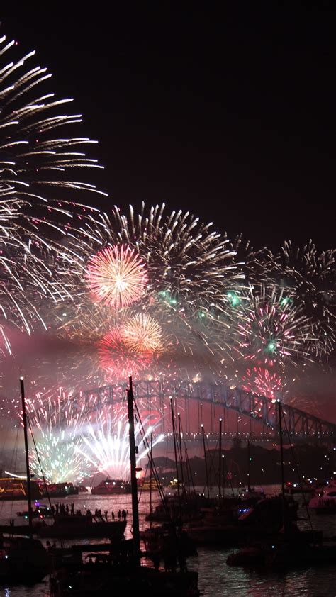 Fireworks in Sydney, Australia - backiee