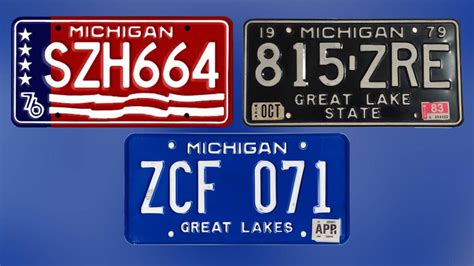 Decades later, three classic Michigan license plates will return - mlive.com