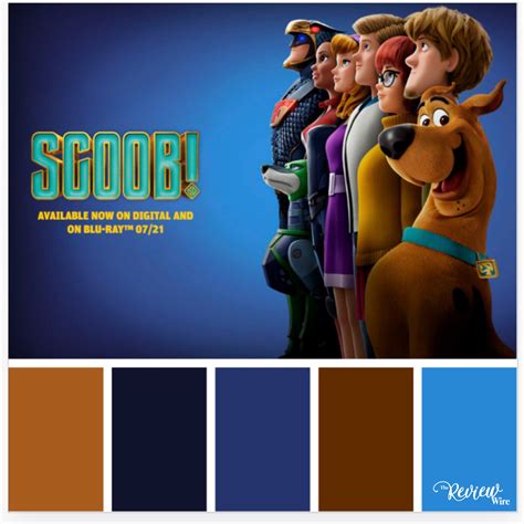 Scoob! Color Palette