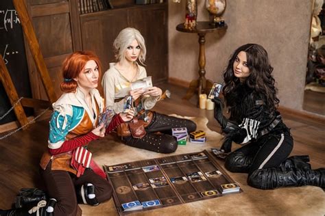 Fendome: The Witcher ⭐Characters: Triss Merigold, Ciri, Jennifer Wengerberg Cosplayers: Nara,.. | VK