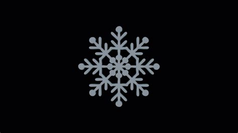 Animated Snowflake Stock Video Footage for Free Download