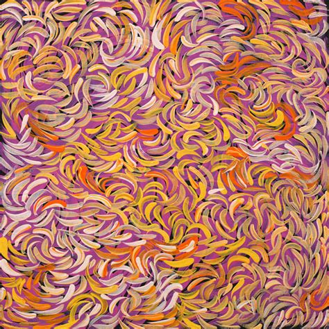 Aboriginal Art by Nola Napangardi Fisher | 30x30cm | 4224 - ART ARK®