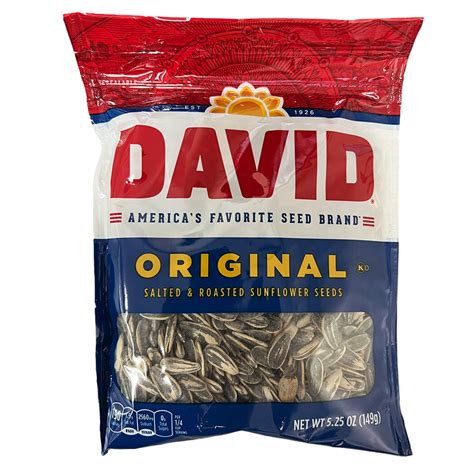 David Original Sunflower Seeds | Salted and Roasted – Candy Funhouse CA