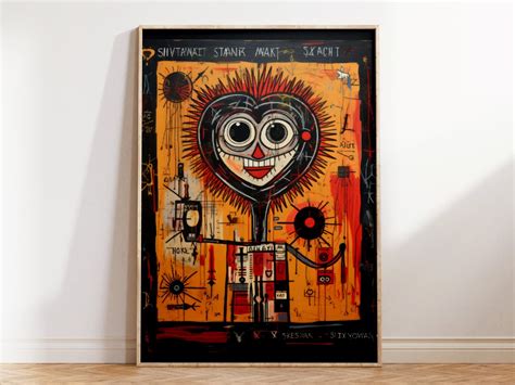 Jean Michel Basquiat Poster Graffiti Posters With or Without Frame ...