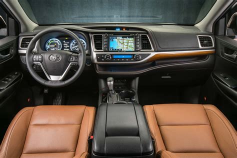 2017-Toyota-Highlander-Hybrid-Limited-Platinum-interior-3 - Motor Trend en Español
