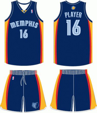 Memphis Grizzlies Alternate Uniform | Memphis grizzlies, Basketball ...