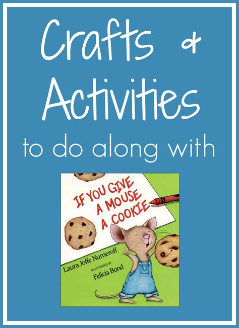 Toddler Approved!: If You Give a Mouse a Cooke Crafts and Activities Preschool Theme, Preschool ...