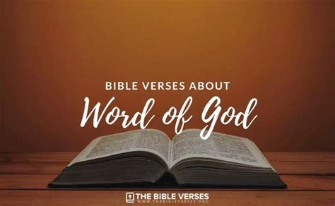 30 Bible Verses about The Word of God - Scripture Quotes