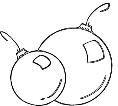 Christmas Ball Coloring Pages | Learn To Coloring