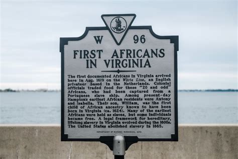 Virginia marks 400 years since the first Africans landed as slaves – The Morning Bell