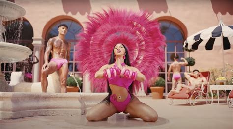 Cardi B, Megan Thee Stallion Outfits in "Bongos" Music Video | POPSUGAR ...