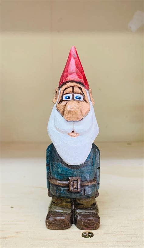 #Doug Linker | Carving, Gnomes, Fantasy