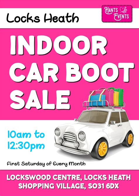 Indoor Car Boot Sale - May 2019 | hantsevents