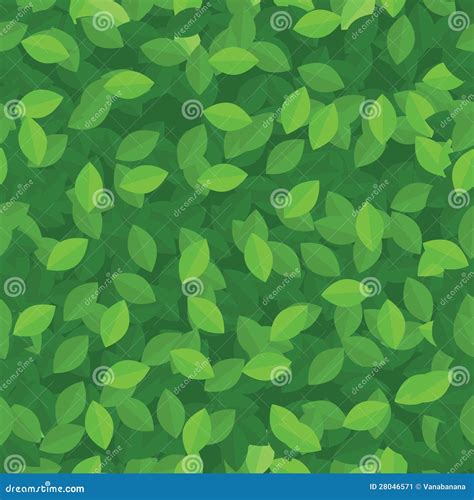 Leaves On The Green Background Cartoon Vector | CartoonDealer.com #31558043