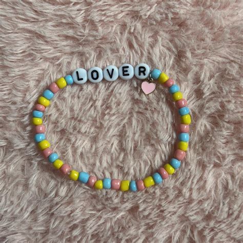 Taylor Swift Lover Bracelet 💓 Includes a heart... - Depop