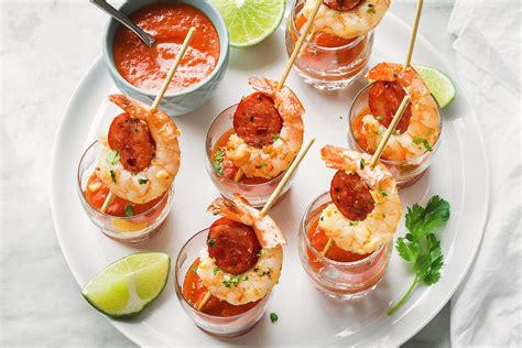 Shrimp and Chorizo Appetizers Recipe — Eatwell101