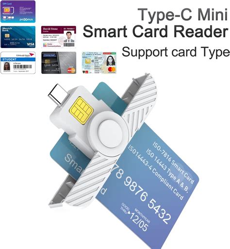 Buy Type C CAC Reader, DOD Military USB C Common Access CAC Card Reader ...