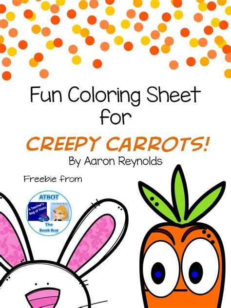 Creepy Carrots Freebie - Classroom Freebies