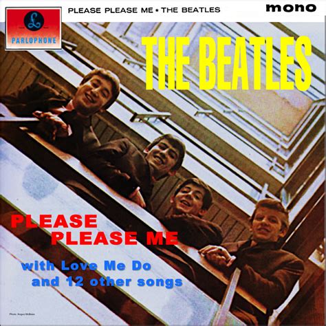 The Beatles Please Please Me Album Cover