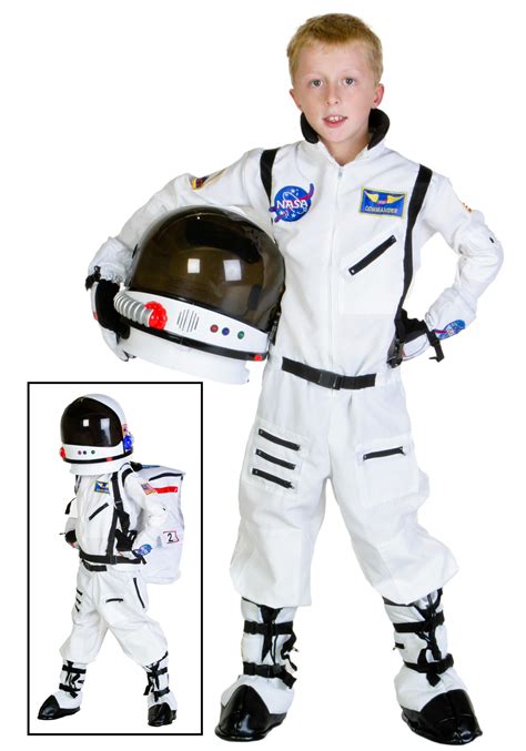 Kids White Astronaut Costume - Astronaut Halloween Costumes for Kids