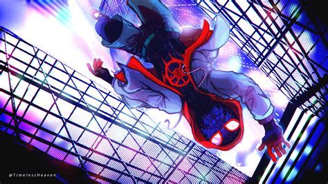 1366x768 Miles Morales Cool Art Into The Spider-Verse 1366x768 ...