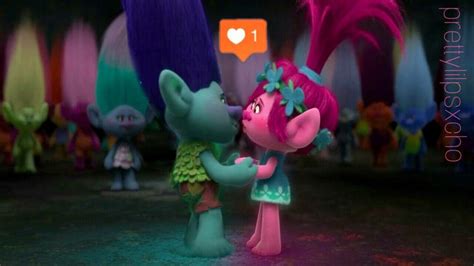 Broppy Kiss😍💙💗 😚 Poppy And Branch, Disney And Dreamworks, Coraline ...