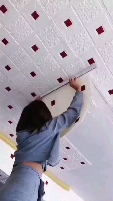 3d Foam Panels | Diy wall painting, Ceiling design modern, House arch design