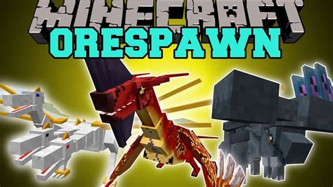 Minecraft: ORESPAWN MOD UPDATE (BOSSES, WEAPONS, PETS, & DUNGEONS) Mod Showcase - YouTube