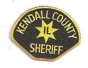 1:6 scale Kendall County (IL) Sheriff Sleeve Patch | ONE SIXTH SCALE KING!