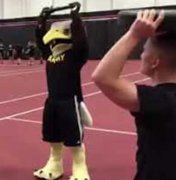 Eastern Washington University Mascot, Swoop Attempts to Join Army ROTC ...