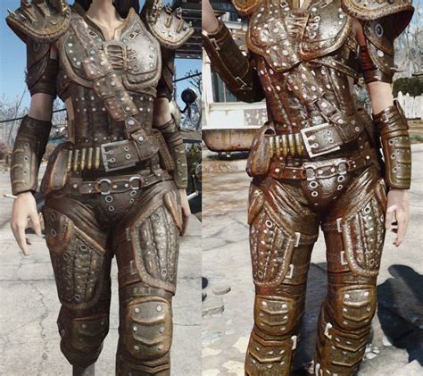 Leather armour Fallout 4 | Leather armor, Studded leather armor, Studded leather