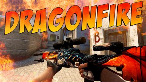 CS:GO - SSG 08 | Dragonfire Gameplay - YouTube