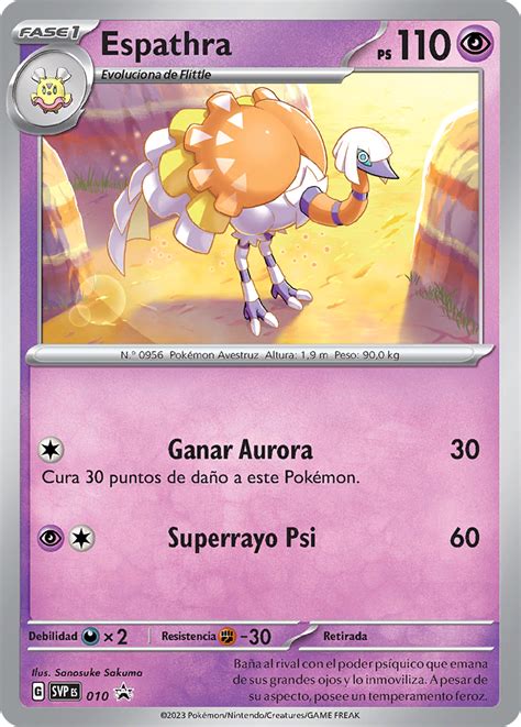 Espathra (SV Promo 10 TCG) - WikiDex, la enciclopedia Pokémon