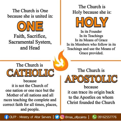 The 4 Marks of the Catholic Church... - Sakristan ni Maria