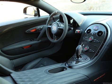 Bugatti Veyron Super Sport Interior