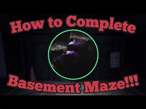 How to BEAT Basement Maze!!! | Forgotten Memories | Roblox - YouTube